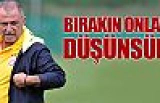 Bırakın onlar düşünsün