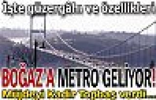 Boğaz'a metro geliyor!