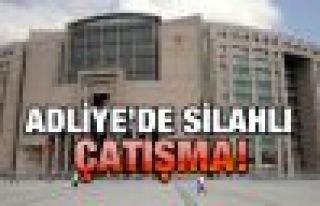 Çağlayan Adliyesi'nde silahlı çatışma