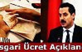 Çalışma Bakanı asgari ücreti açıkladı