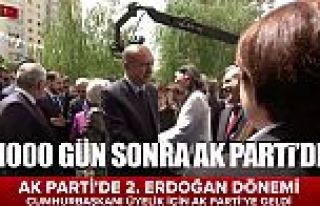 Cumhurbaşkanı Erdoğan AK Parti binasında