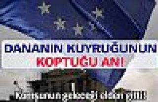 Dananın kuyruğunun koptuğu an!