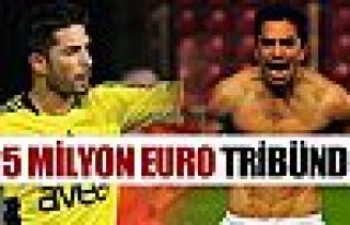 Derbide 25 milyon euro tribünde