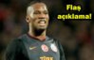 Didier Drogba için son nokta