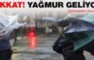 Dikkat Yağmur geliyor !