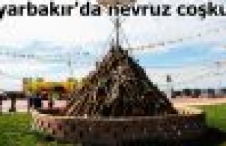 Diyarbakır'da nevruz coşkusu...