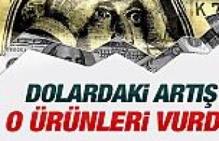 Dolardaki Artış O Ürünleri Vurdu