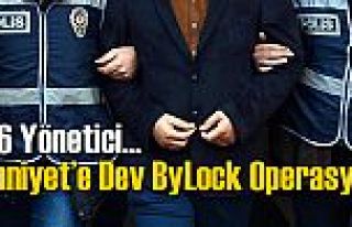 Emniyet'te dev Bylock operasyonu