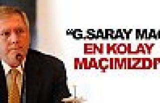 ''En kolay maçımızdı çünkü..''