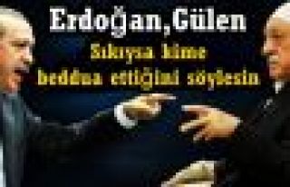 Erdoğan'dan Gülen'e: Sıkıysa kime beddua ettiğini...