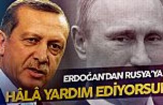 Erdoğan'dan Rusya'ya Esed tepkisi