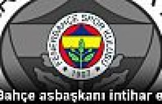 F.Bahçe asbaşkanı intihar etti!