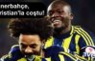 Fenerbahçe, Cristian'la coştu!