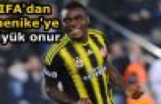 FIFA'dan Emenike'ye büyük onur