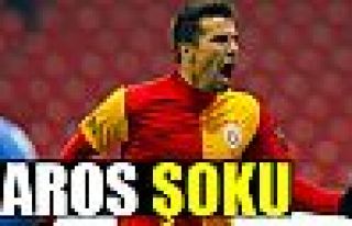 Galatasaray'da Baros şoku