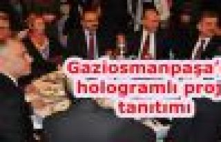 Gaziosmanpaşa’da hologramlı proje tanıtımı