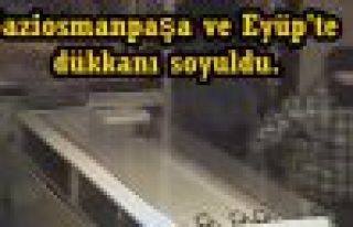 Gaziosmanpaşa'da Kuyumculara Dadanan Soyguncular...