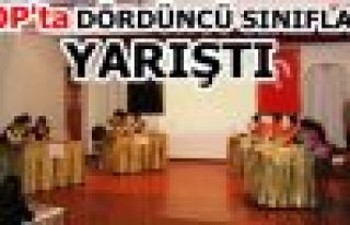 GAZİOSMANPAŞA'DA ÖGRENCİLER YARIŞTI!