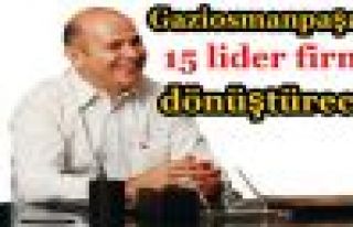 Gaziosmanpaşa’yı 15 lider firma dönüştürecek...