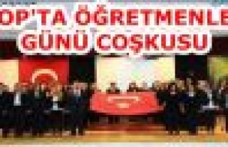 GOP'TA ÖĞRETMENLER GÜNÜ COŞKUSU!