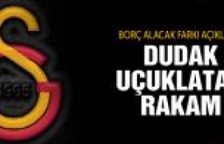 G.Saray'ın dudak uçuklatan borcu