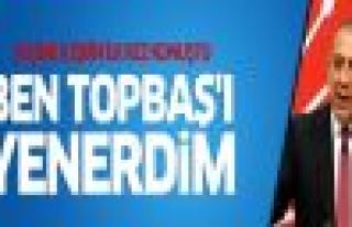 Gürsel Tekin: Ben Topbaş'ı yenerdim!