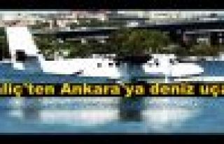 Haliç'ten Ankara'ya deniz uçağı 