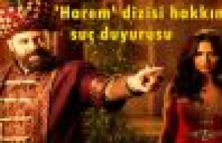 'Harem' dizisi hakkında suç duyurusu