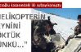 Helikopterin beynini meraktan söktük!