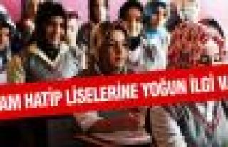 İmam hatip liselerine yoğun talep