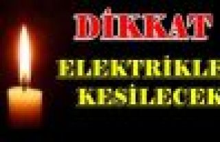 İstanbul'da 5 ilçede elektrik kesintisi