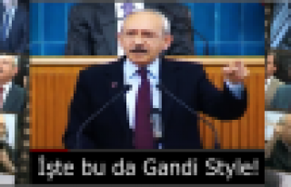 İşte bu da Gandi Style!