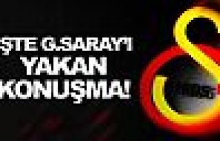 İşte Galatasaray'ı yakan konuşma..