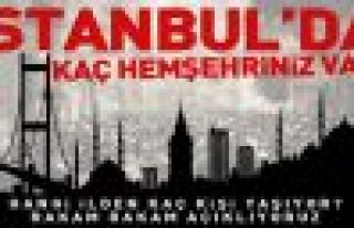 İşte İstanbul'un memleket haritası