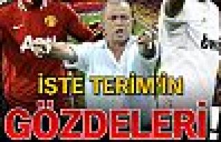 İşte Terim'in gözdeleri!