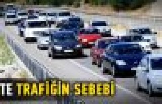 İşte trafiğin sebebi