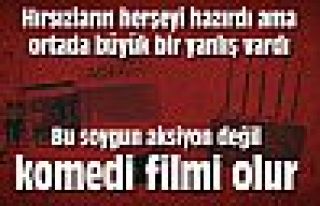 Jammer'lı soygun komedi filmine döndü !