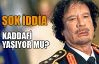 Kaddafi yaşıyor!