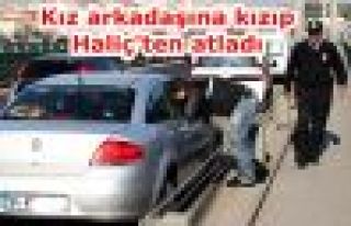 Kız Arkadaşıyla Tartışıp, Haliç'ten Atladı