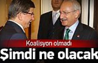 Koalisyon olmadı! Şimdi ne olacak?