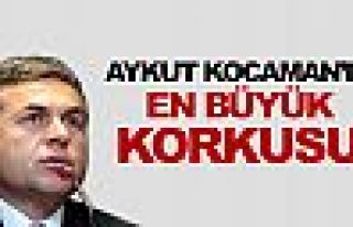 Kocaman'ın en büyük korkusu