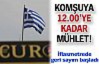 Komşuya 12.00'ye kadar mühlet!