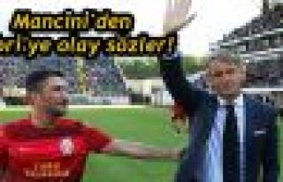 Mancini'den Sabri'ye olay sözler!