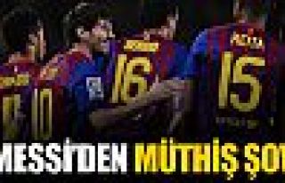 Messi'den müthiş şov !