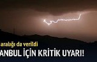 Meteoroloji'den yağış uyarısı!