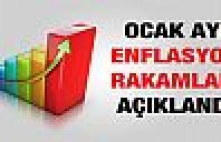 Ocak ayı enflasyon rakamları...