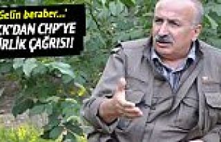 PKK'dan CHP'ye birlik çağrısı