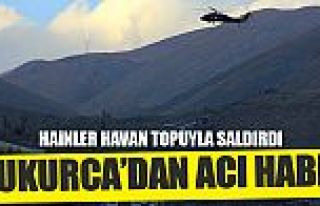 PKK'dan havanlı saldırı: 1 şehit