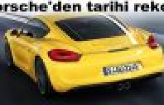 Porsche'den tarihi rekor!