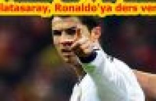 Ronaldo ;Galatasaray bize ders verdi